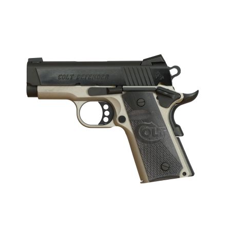 Colt Defender 45ACP Two-Tone 3" 8+1 Semi-Auto Pistol