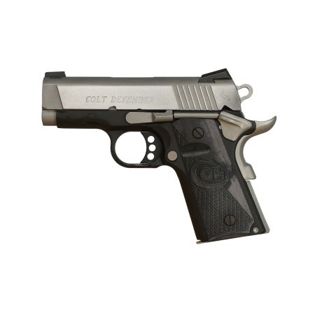 Colt Defender 45 ACP Two Tone 3 Inch Compact 1911 Pistol