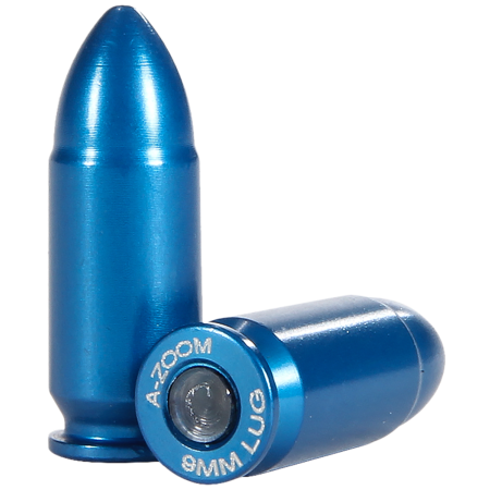 A-Zoom 9mm Luger Blue Snap Caps Pistol 10-Pack