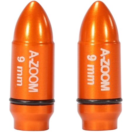 A-Zoom Striker Cap Pistol 9mm Luger 2-Pack Training Ammo