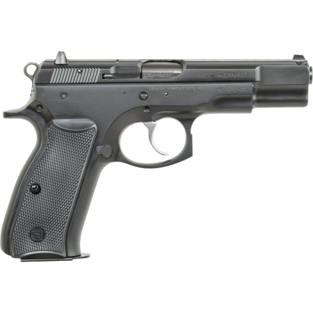 CZ-USA CZ 75 B 9mm Luger Pistol, 16+1, 4.60" Barrel, Black