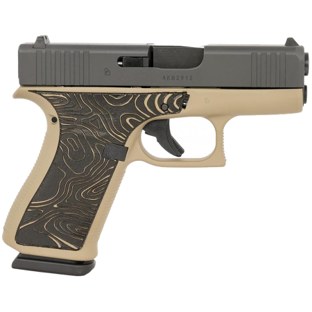Glock G43X 9mm Sub-Compact Coyote Tan Frame 