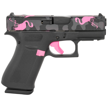 Glock G43X MOS Miami Mingo Sub-Compact 9mm Luger 10+1 Black