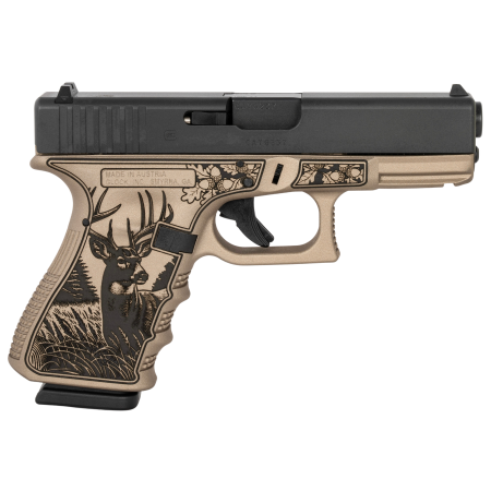 Glock G19 Gen3 Compact 9mm Luger 15+1 4.02" Trophy Buck Cerakote