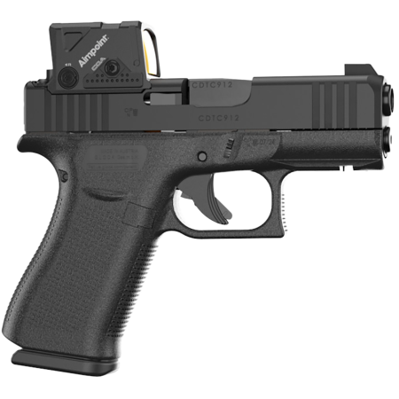 Glock G43X MOS 9mm Sub-Compact 10+1 3.41" Black with Red Dot