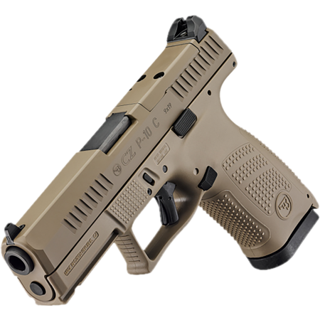 CZ-USA P-10 C Compact 9mm Luger 15+1 4.02" Black Stainless Barrel