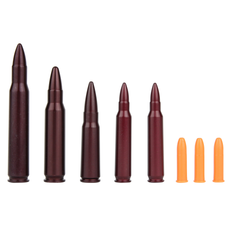 A-Zoom Rifle Snap Cap Variety Pack 22/223/308/30-06/7.62x39 8pk 45ACP