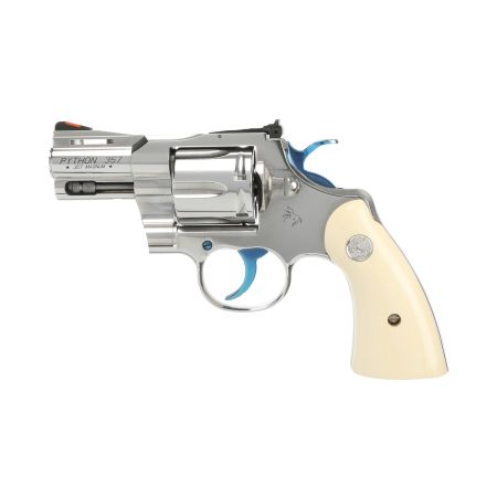 Lipsey's Colt Python 357 Magnum 2.5" | Holly Grips PVD Blue