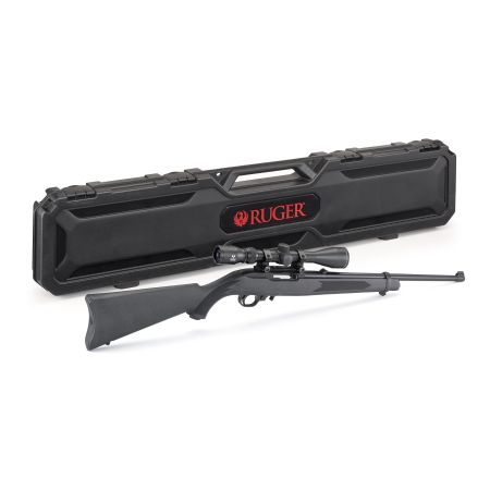 Ruger 10/22 Carbine 22 LR RU1022RPF-VIRDN with Scope & Case