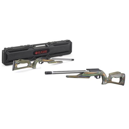 Ruger 10/22 Barracuda 22 LR Rifle Green Laminate 16.1 Inch