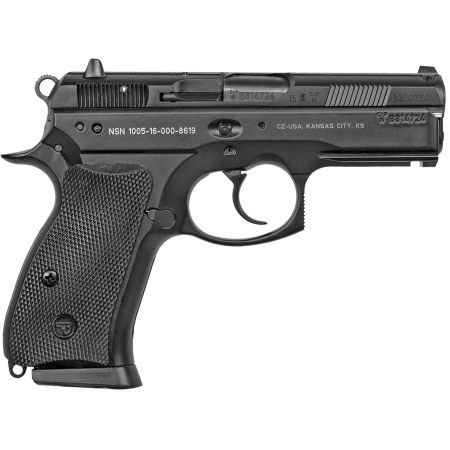 CZ-USA P-01 Compact 9mm 10+1, 3.75" Barrel, Black Polycoat