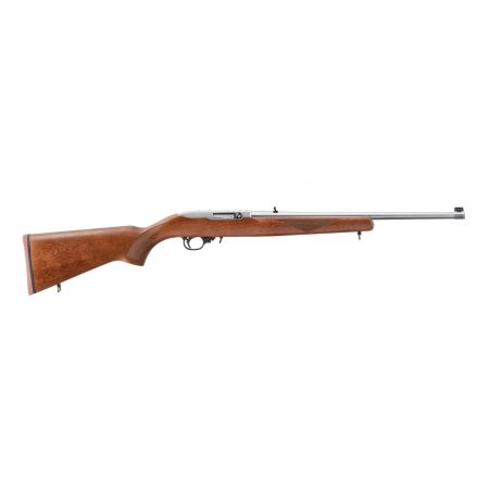Ruger 10/22 Sporter 22LR Stainless Wood 18" 31228