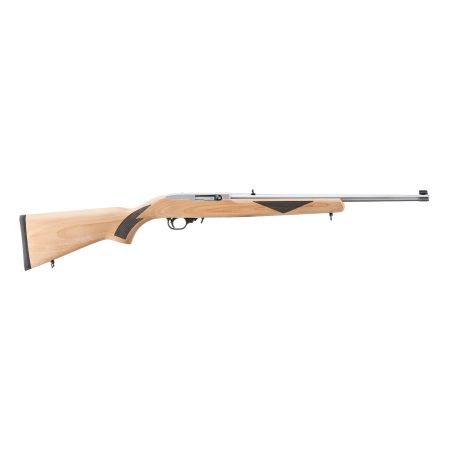 Ruger 10/22 Sporter 22LR Stainless Wood 18" Natural