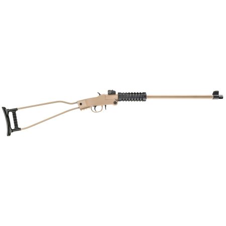 Chiappa Little Badger 22LR 16.5" Sand Single Shot Folding Rifle