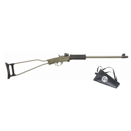 Chiappa LITTLE BADGER 22LR 16.5" ODG Single Shot Folding Rifle