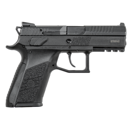 CZ-USA P-07 9mm Luger 15+1 3.75" Blued Steel Barrel Black Polymer Frame