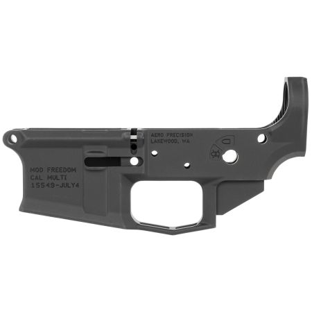 Aero Precision M4E1 Special Edition Freedom Black Anodized Lower Receiver with American Flag