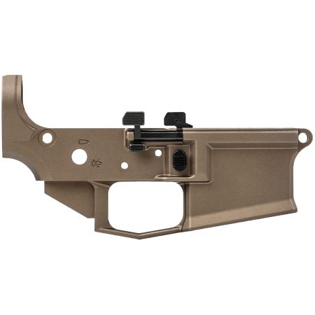 Aero Precision Pro Lower Receiver M4E1 Kodiak Brown for AR-15 Build