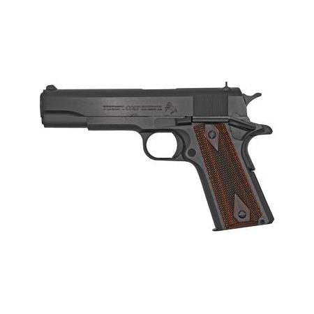 Colt Government 38 Super Blued 5 Inch Fixed Sights Pistol
