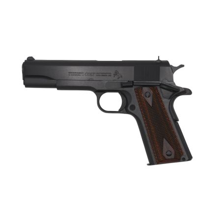Colt Government Classic 45 ACP 5 Inch Blued Wood Grip Pistol
