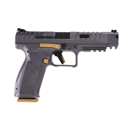 CANIK SFX RIVAL 9MM GREY 10+1 5 Inch Optics Ready Slide Cut