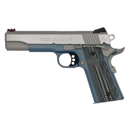 Colt Series 70 Competition 45 ACP Blue Titanium Cerakote