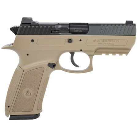 IWI Jericho PSL-9 Subcompact 9mm FDE Polymer Pistol