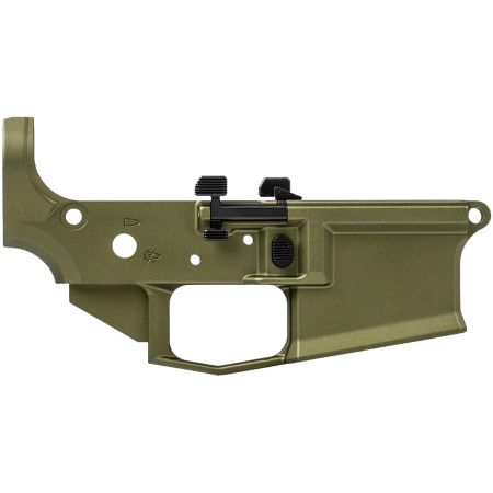 Aero Precision Pro Lower Receiver M4E1 OD Green Anodized Compatible with AR15 Components