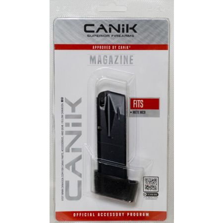 CANIK MC9 15-Round 9mm Magazine Full Extension Black