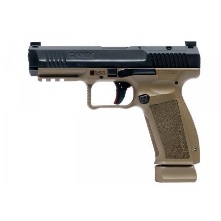 CANIK METE SFT 9mm BLK/FDE 10+1 Optics Ready Slide Cut Pistol