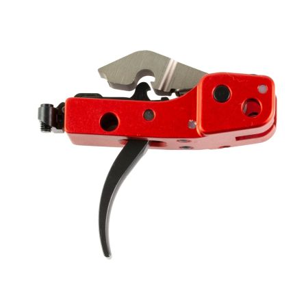 Timney Triggers AK47 Single Stage Curved Trigger Red Finish