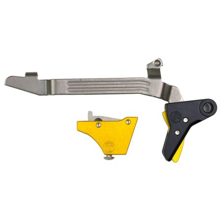 Timney Alpha Competition Trigger Gold for Glock Gen 3 4 Large Frame