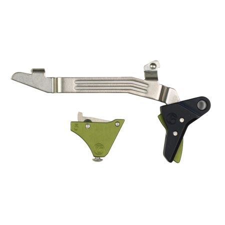 Timney Triggers Alpha Competition Trigger Green Anodized Fits Gen 5