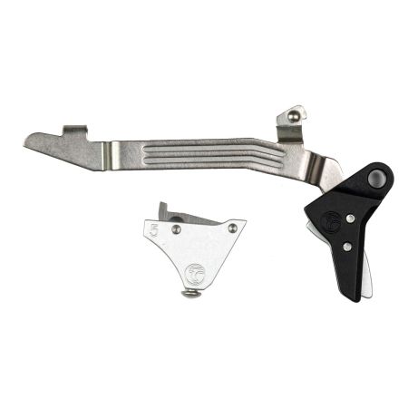 Timney Alpha Competition Trigger Silver Anodized Fits Gen 5 Glock