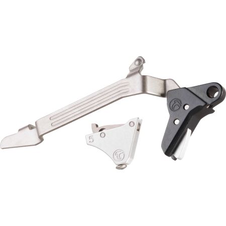 Timney Alpha Competition Trigger Silver for Glock Gen 5 20-41