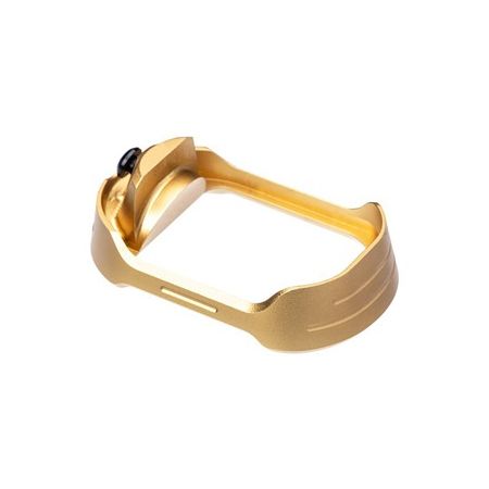 Tyrant CNC Gold Magwell for Glock 17 Gen 5 Anodized Finish