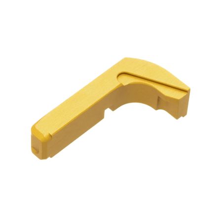 Tyrant CNC Gold Magazine Release for Glock Gen 3 Anodized Finish