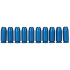 A-Zoom 40S&W Blue Pistol Snap Caps 10-Pack for Dry Fire Training