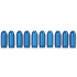 A-Zoom 45ACP Blue Snap Caps 10-Pack for Pistol Training