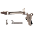 Apex Tactical FDE Slim Trigger for Glock Gen3-4 Drop-In Kit