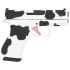Glock G43X MOS Sub-Compact 9mm Luger 10+1 Cow Print Cerakote