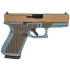 Glock G19 Gen5 MOS 9mm Luger 15+1 Coyote nPVD Barrel Serrated Slide