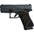 Glock G43X MOS Sub-Compact 9mm Luger 10+1 Urban Stonewash Cerakote