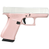 Glock G43X Sub-Compact 9mm Luger 10+1 Rose Gold Frame Pearl White Slide