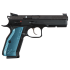 CZ-USA Shadow 2 SA/DA 9mm 17+1 Black Blue Grip Rail