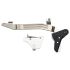 Timney Alpha Competition Trigger Silver Fits Glock Gen 3 Gen 4