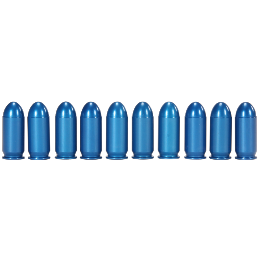 A-Zoom 45ACP Blue Snap Caps 10-Pack for Pistol Training