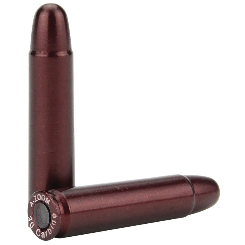 A-Zoom 30 Carbine Rifle Snap Caps 2-Pack for Dry Fire Training