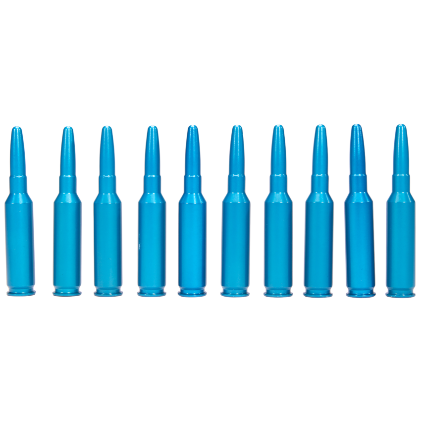 A-Zoom Blue Rifle Snap Caps 6.5 Creedmoor 10-Pack