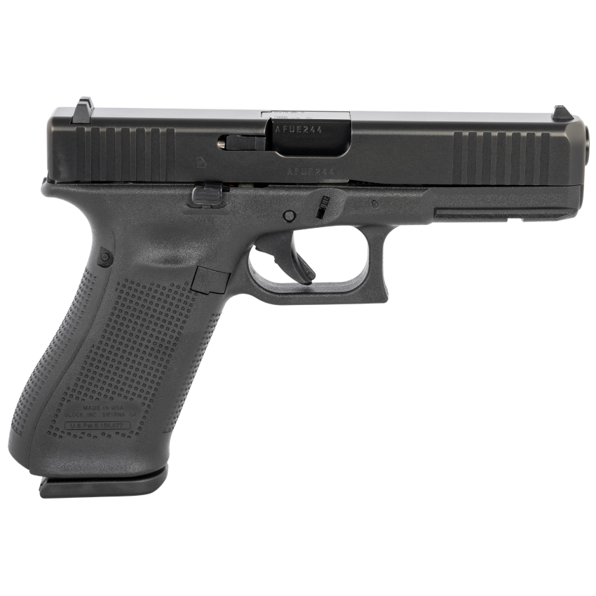 Glock G17 Gen5 9mm 17+1 Full Size Blacks 4.49